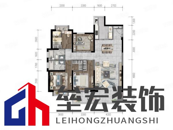 142㎡現(xiàn)代簡(jiǎn)約丨 黑白格調(diào)下的溫柔空間！
