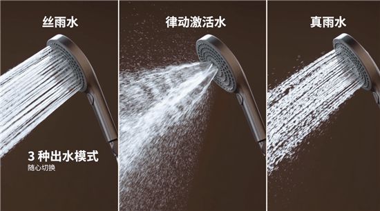ANNWA 安華零冷水按摩花灑P8 Pro Max，一鍵清空“班味”束縛
